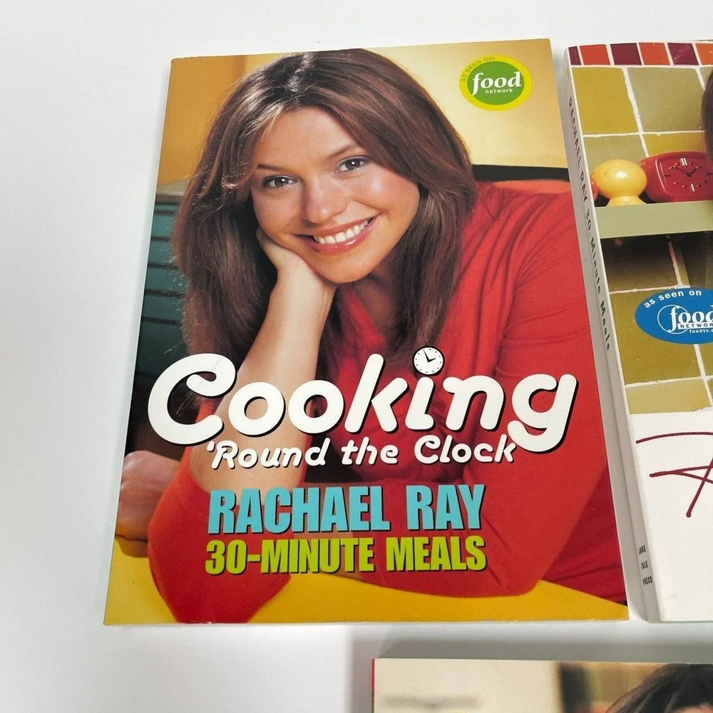 Rachael Ray Books 30-Minute‎ Meals Cookbooks Recipes Lot of 3